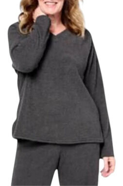 Comfort Code Women's Marshmallow Knit Top Gray - Regular